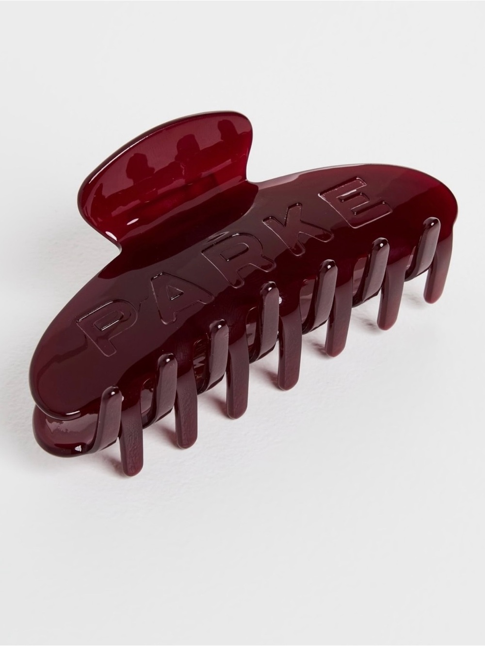 Parke MAROON Hair Claw Clip